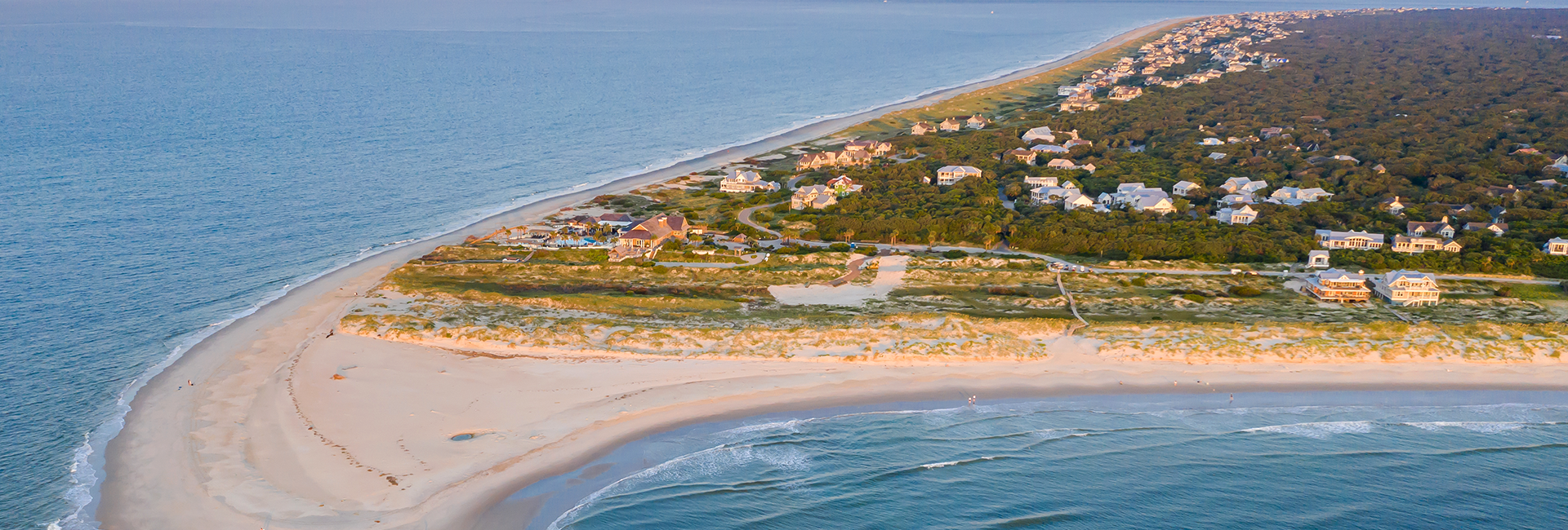 Large aerial view of the club